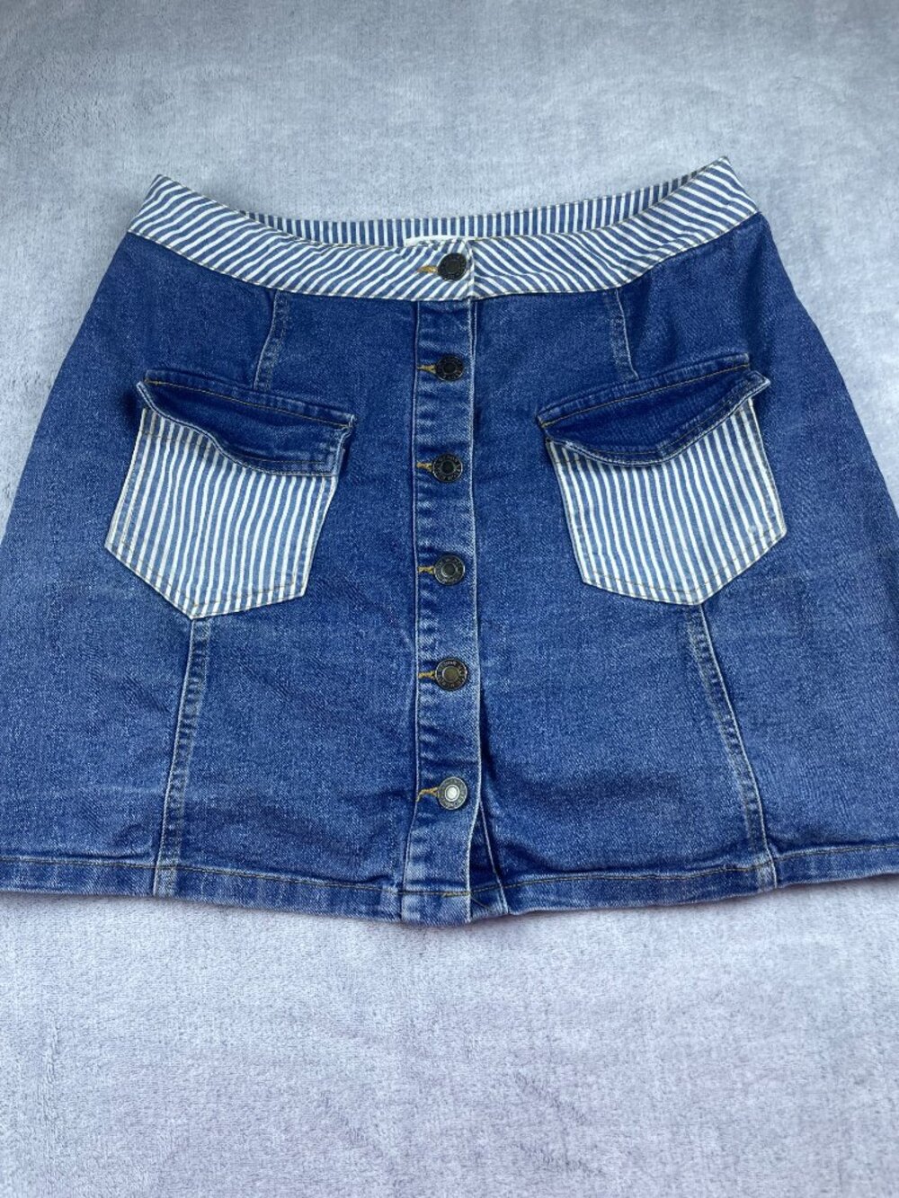Women’s Mebon denim mini skirt